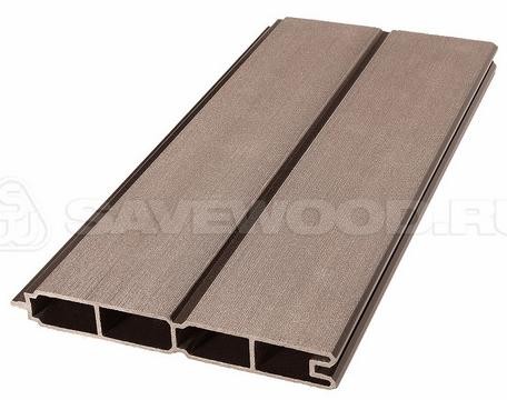 Заборный профиль из ДПК Savewood SW Agger матовый терракот купить в Ноябрьске