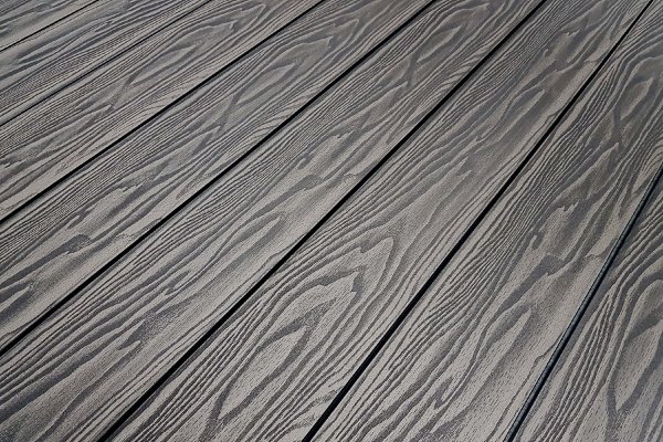 Террасная доска из ДПК Terrapol Смарт 3D Полнотелая без паза Черное дерево купить в Ноябрьске
