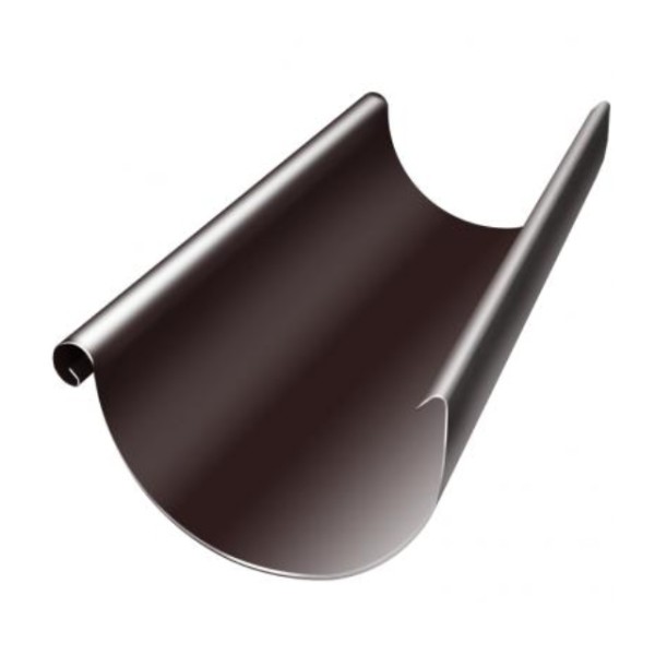 Водосток Grand Line 150x100 – Желоб 3м RAL 8017 купить в Ноябрьске