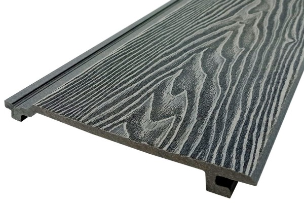 Сайдинг Darvolex 185x19x3000мм, 3D тиснение Серый купить в Ноябрьске