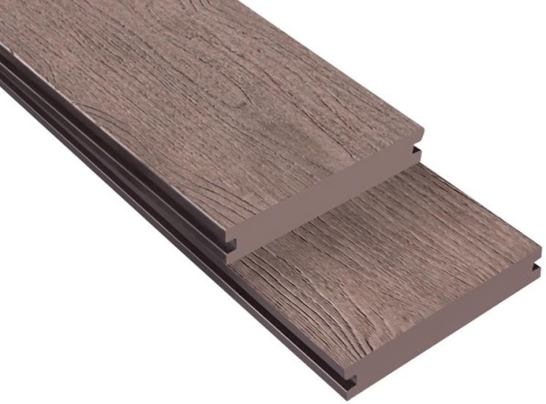 Террасная доска ДПК Outdoor 3D полнотелая NEVADA/CALIFORNIA BROWN коричневая микс купить в Ноябрьске