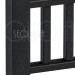 Комплект крышка/юбка для столба SEQUOIA BLACK купить в Ноябрьске