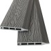 Заборная панель шип-паз EasyDecking Wood-Х 146х20 Серый купить в Ноябрьске