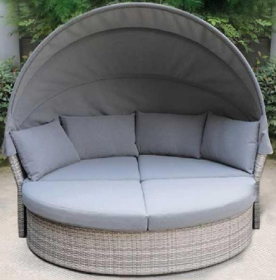 Диван-Трансформер AFINA плетеный из иск. ротанга AFM-325G Grey купить в Ноябрьске