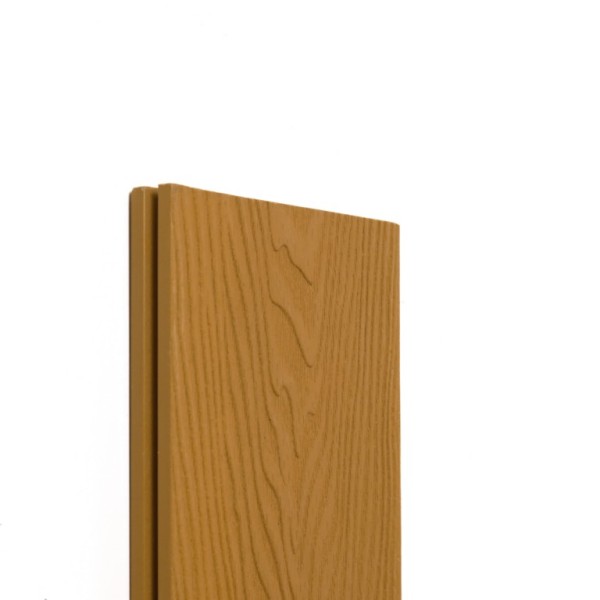 Террасная доска Ecodecking Экстра 3D полнотелая Бронза купить в Ноябрьске