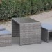 Диван-Трансформер AFINA плетеный из иск. ротанга S330G-W78 Grey купить в Ноябрьске