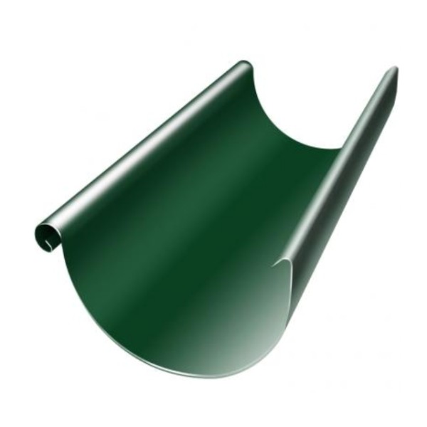 Водосток Grand Line 125x90 – Желоб 3м RAL 6005 купить в Ноябрьске