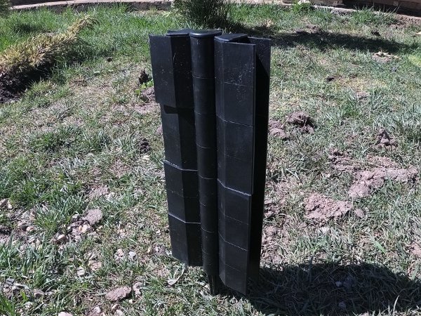 Угловой элемент поворотный, пластиковый от 60° до 300° для доски 300х30 мм из ДПК чёрный Holzhof купить в Ноябрьске