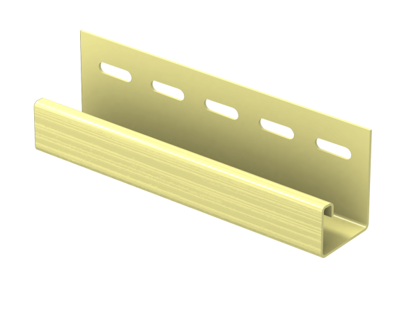 J-планка Ю-пласт Классика кремовая купить в Ноябрьске