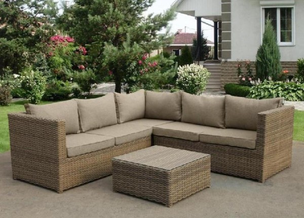 Комплект мебели AFINA плетеной из иск. ротанга YR825B Beige купить в Ноябрьске