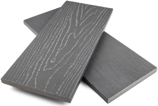 Заборная доска ДПК полнотелая NanoWood Серый купить в Ноябрьске