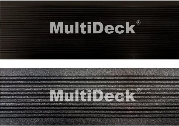 Террасная доска из ДПК MultiDeck  Черный бархат купить в Ноябрьске