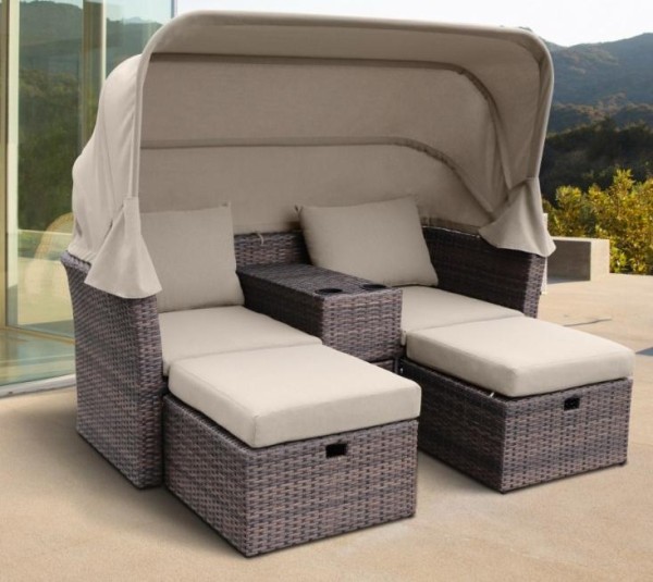 Комплект мебели AFINA плетеной из иск. ротанга AFM-330B Brown купить в Ноябрьске