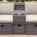 Комплект мебели AFINA плетеной из иск. ротанга AFM-330B Brown купить в Ноябрьске