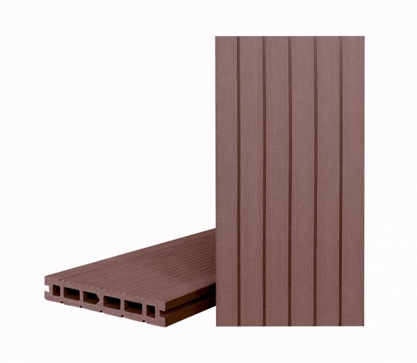 Террасная доска Классик Орех Милано (пустотелая с пазом) купить в Ноябрьске