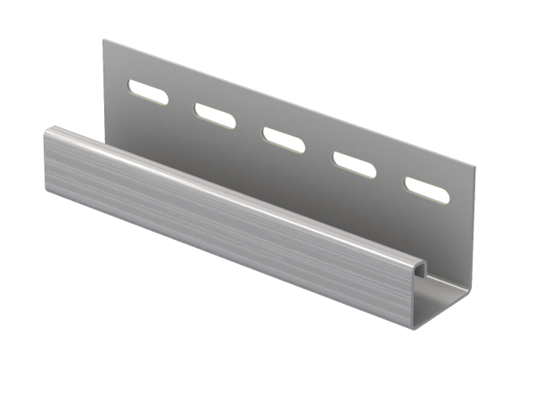 J-планка Ю-пласт Классика серая купить в Ноябрьске