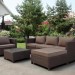 Комплект мебели AFINA плетеной из иск. ротанга YR821A Brown/Beige купить в Ноябрьске