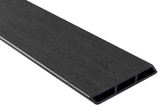 Доска Ромбус 3D ДПК Outdoor STORM BLACK черная купить в Ноябрьске