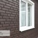 Фасадная панель Ю-Пласт Стоун Хаус Кирпич Коричневый купить в Ноябрьске