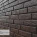 Фасадная панель Ю-Пласт Стоун Хаус Кирпич Коричневый купить в Ноябрьске