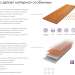 Фибросайдинг DECOVER 3600 x 190 x 8 мм Lazuro купить в Ноябрьске