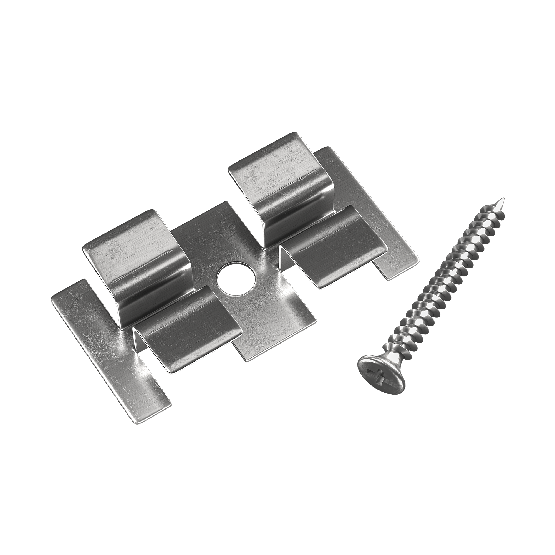 Клипса с саморезом, Grinder шовный монтаж 5 mm купить в Ноябрьске