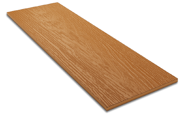 Фибросайдинг DECOVER 3600 x 190 x 8 мм Caramel купить в Ноябрьске
