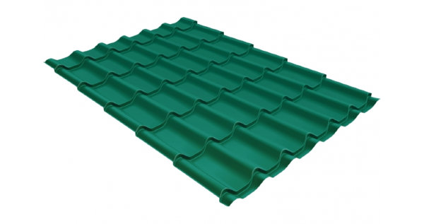 Металлочерепица классик 0,5 Satin RAL 5021 купить в Ноябрьске