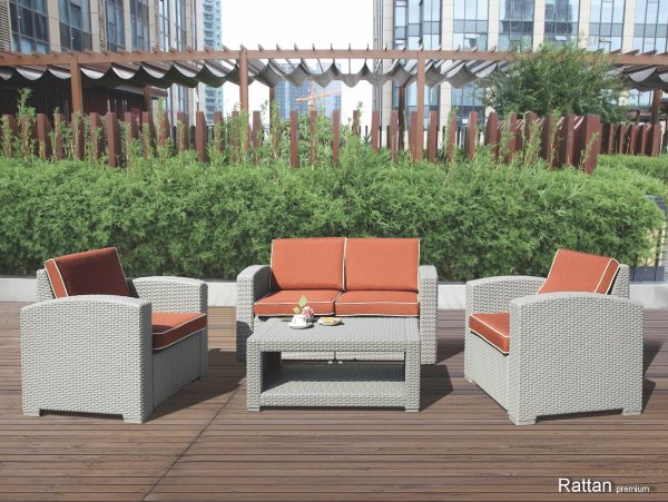 Уличные диваны и кресла коллекции Rattan Premium 4 купить в Ноябрьске
