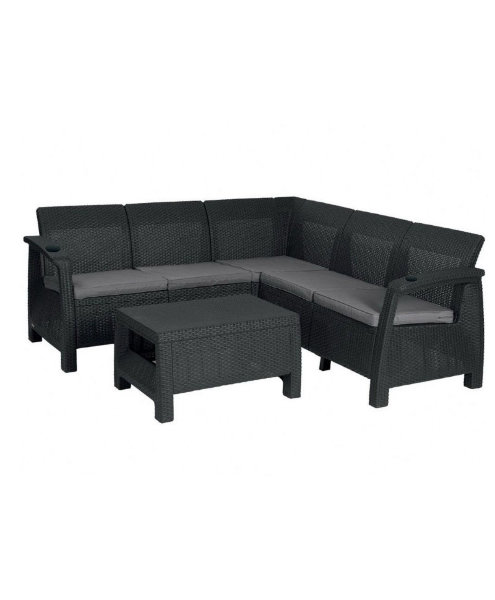 Угловой диван  Yalta Corner Set (столик в комплект не входит) купить в Ноябрьске