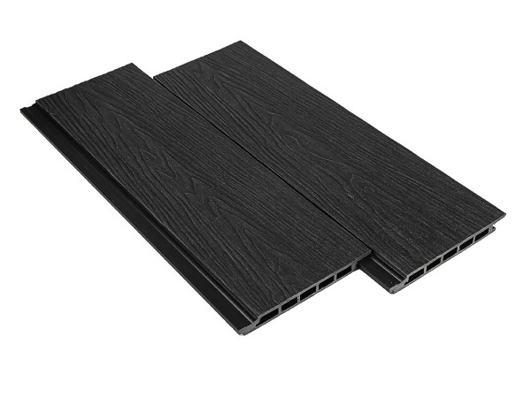 Фасадная панель из ДПК Deckart Vista 3D с текстурой дерева Графит купить в Ноябрьске