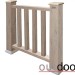 Ограждение из ДПК Outdoor Классик 3D STORM серый микс купить в Ноябрьске