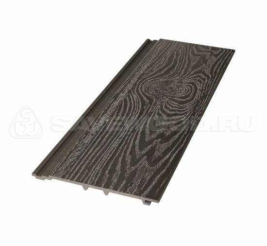 Сайдинг из дпк savewood sw-cedrus тангенциальный распил темно-коричневый купить в Ноябрьске
