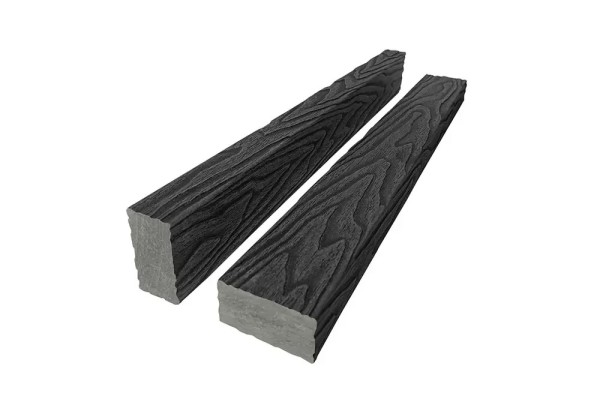 Брус лавочный 3D-тиснение 30х60 Графит купить в Ноябрьске