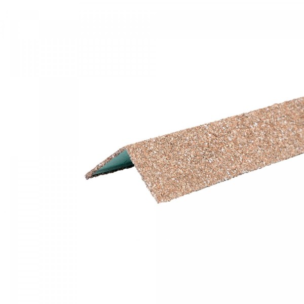 Уголок металлический внешний ТЕХНОНИКОЛЬ HAUBERK, Коричнево-бежевый купить в Ноябрьске