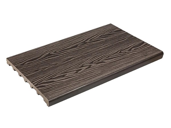 Ступень полнотелая из ДПК Deckart Step 3D Венге купить в Ноябрьске