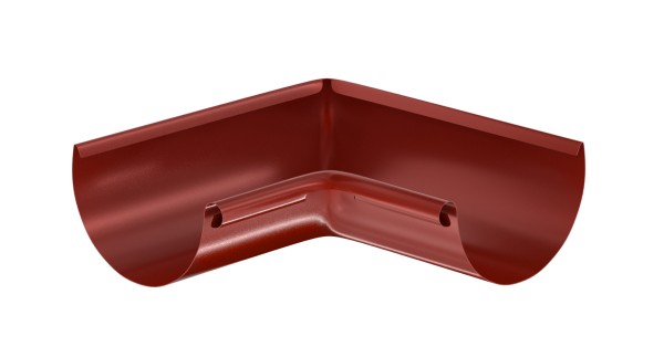 Водосток Aquasistem, система 150x100 - Угол желоба, внутренний 90° RR 29 Бургундский купить в Ноябрьске