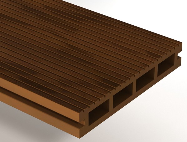 Террасная доска из ДПК WOODVEX Expert Тик купить в Ноябрьске