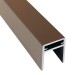 П-профиль Алюминиевый EasyDecking 35x25 Венге купить в Ноябрьске