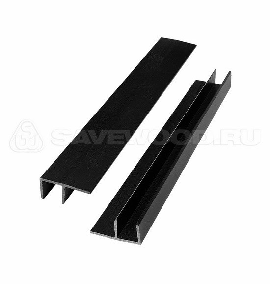 F-профиль ДПК Savewood – Чёрный купить в Ноябрьске