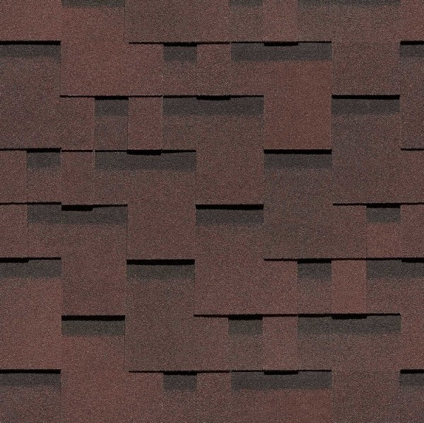 Гибкая черепица Docke, коллекция Генуя – Зрелый каштан купить в Ноябрьске