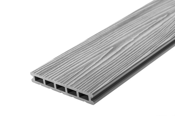 Террасная доска из ДПК RusDecking Unodeck Mogano - Серый купить в Ноябрьске