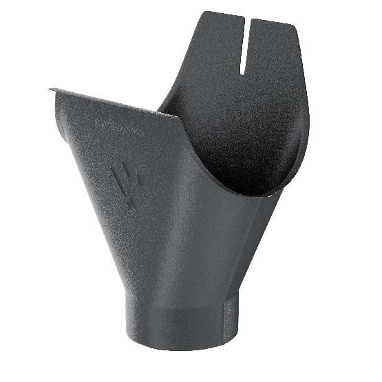 Водосток Aquasistem, Система 150/100 - Воронка желоба RR 23 Маренго matt купить в Ноябрьске