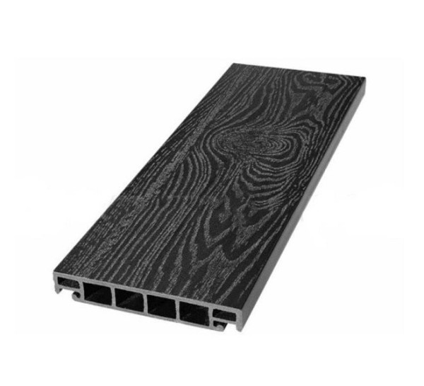 Террасная доска из ДПК SW Salix (T) 2D чёрный купить в Ноябрьске