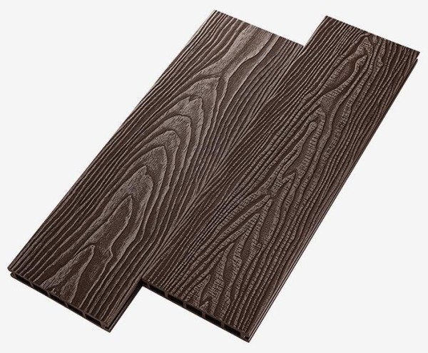 Террасная доска из ДПК RusDecking Unodeck Vintage - Венге купить в Ноябрьске