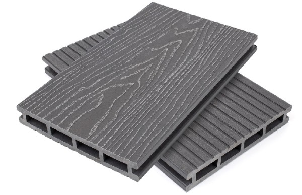 Террасная доская ДПК NanoWood Nature 3D пустотелая Серый купить в Ноябрьске