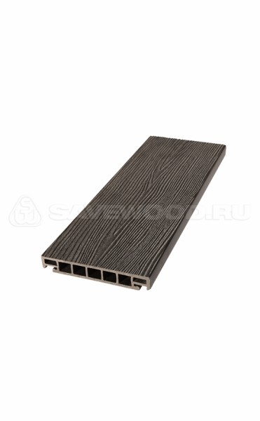 Террасная доска из ДПК SW Salix (S) (R) темно-коричневый купить в Ноябрьске