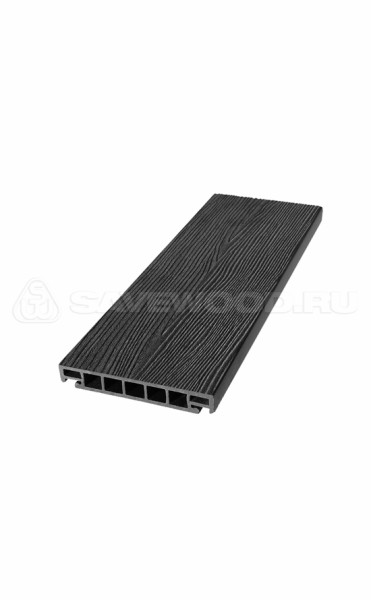 Террасная доска из ДПК SW Salix (S) (R) черный купить в Ноябрьске