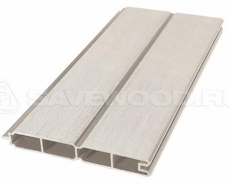 Заборный профиль из ДПК Savewood SW Agger матовый бежевый купить в Ноябрьске